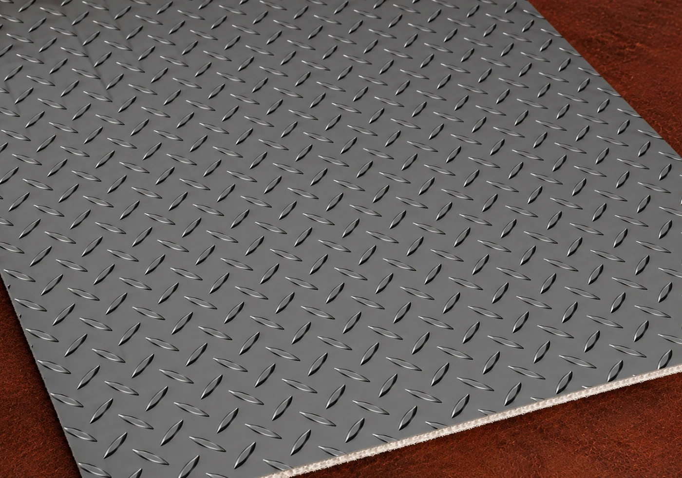 Tapete de PVC con base textil