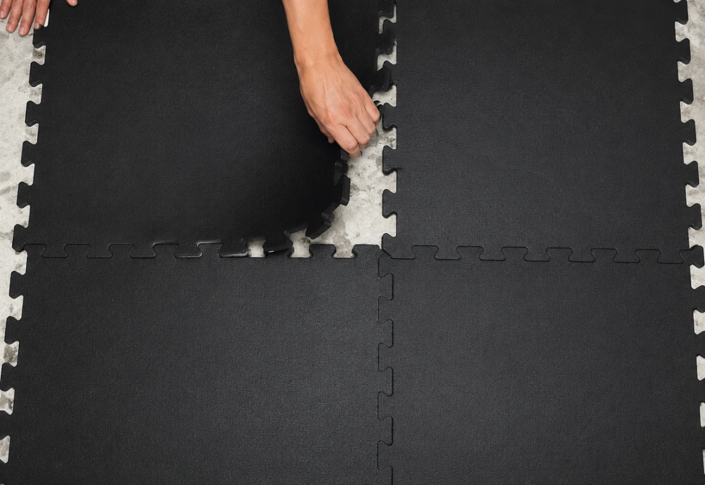 Tapete para gimnasio modular de 7 mm